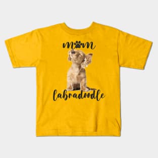 Mom Labradoodle Kids T-Shirt